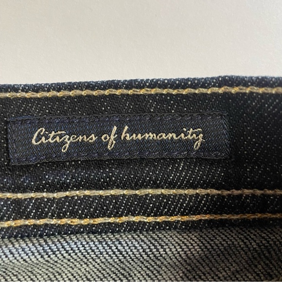 Citizens Of Humanity Women's Electric Guitar Bootcut Jeans Dark Wash Size 28 - Picture 11 of 15
